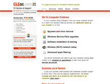 Tablet Screenshot of clepc.com